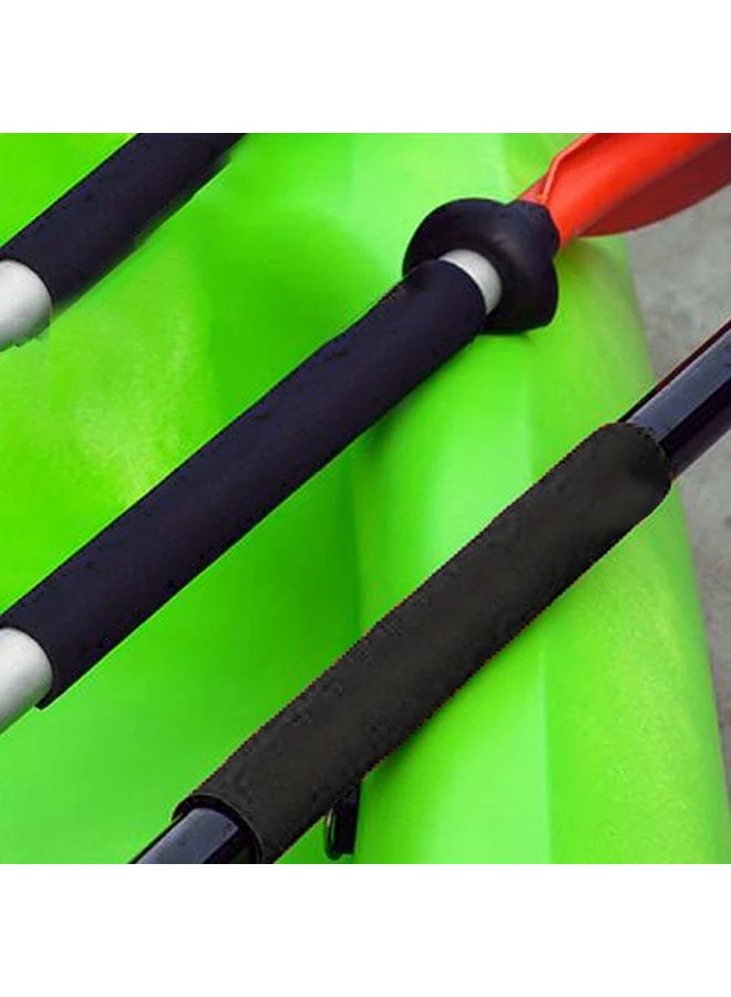 2 Pack Black Non Slip Wear Resistant Kayak Paddle Grips for Canoes and Kayaks - Image 1
